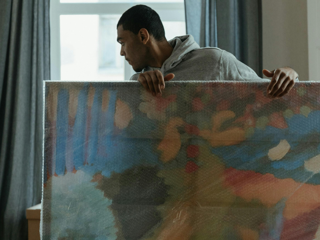Packing Large Paintings For a Safe Move